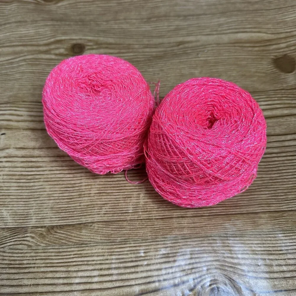 Crystal Yarn Lace Pink 180‎  Grams Of Yarn
